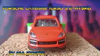 Porsche Cayenne Turbo S E-Hybrid Majorette Model Car
