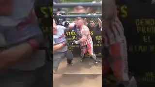 Heavyweight match ends with a BANG!!!