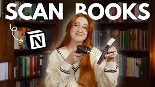 Scanning every book on my physical TBR & adding to Notion to shame myself into reading them 🫠