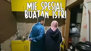 bini masak indomie, di gangguin sampe ngambek