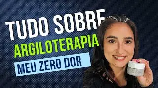 Argiloterapia meu zero dor| Resenha completa da argila verde e Rosa #sobrancelhas