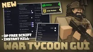 *NEW* War Tycoon Script NO KEY - Auto Farm Cash, AimBot, Kill Aura & More...