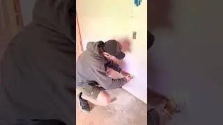 Quickest Drywall CUT #shorts #tools #drywall
