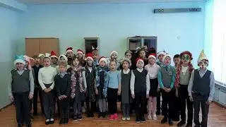 Новогодний флешмоб  Часть 1