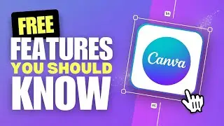 8 Canva Features Every Canva Beginner Should Know (Free Version) | Canva Tutorial