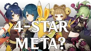 Genshin Impact New 4 STAR META? [WITH 4-STAR WEAPON]