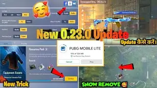 🔥324MB New Update Is here | 🤩Pubg Lite New Update | Pubg lite update kaise kare | 0.23.0 Version