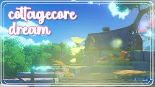 COTTAGECORE DREAM 🌿| Timelapse - Sumeru Teapot Build (Genshin Impact)