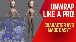 Character UV Unwrapping Tutorial | Easy UV Mapping for 3D Models in Maya
