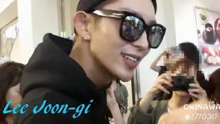 イ ジュンギ 沖縄   Lee Joongi 171030 OKINAWA  Naha International Airport