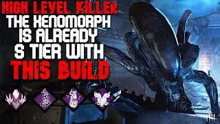 HIGH LEVEL ALIEN!! THIS KILLER IS ALREADY S TIER ITS ACTUALLY INSANE..HE'S SCARY (Dead by daylight)
