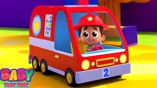 Wheels On The Fire Truck + More Nursery Rhymes & Cartoon Videos for Kids