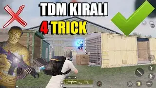 PUBG MOBİLE: BİR DAKİKA DA 4 TDM İPUCU LA!!TDM KRALI OL