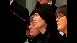 Великолепное дирижёрское исполнение и хоровое пение