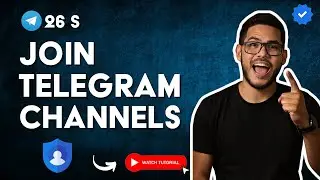 How to FIND and JOIN TELEGRAM CHANNELS in 26 S