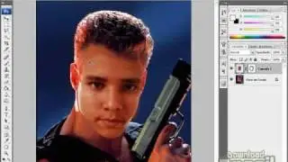 Como mudar o rosto de uma pessoa para outra - DETALHADA (Photoshop)