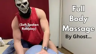 ASMR  Massage From Ghost (W/Voiceover) Soft Spoken Deep Male English Voice