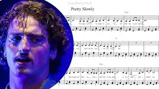 Benson Boone — Pretty Slowly — Piano Sheet Music
