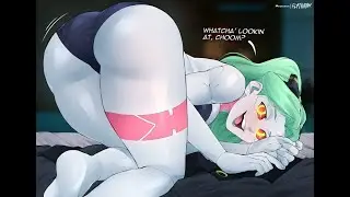 Angry Naked Lolya [Rebecca] Cyberpunk: Edgerunners  
