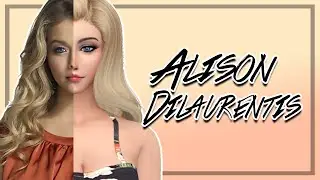 Sims 4 Create-a-Sim || Alison Dilaurentis