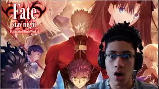 Fate/Stay Night Unlimited Blade Works All openings 1-2|BLIND REACTION|
