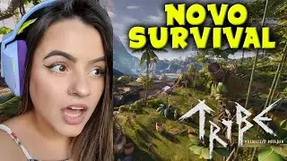 NOVO JOGO DE SOBREVIVÊNCIA  - Tribe: Primitive Builder