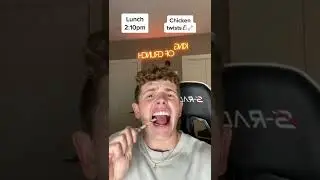 I ate dog food for the whole day! 