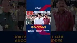 Jokowi Jawab Isu Jadi Anggota Wantimpres di Era Pemerintahan Prabowo #shorts