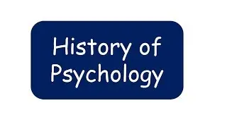 History of Psychology