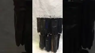 Стойка на 2 яруса, модели из кожи и трикотажа