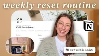 My Notion Weekly Reset Routine That Helps Me Relax & Unplug