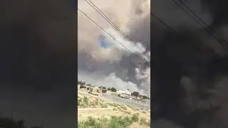 В Арысе загорелся склад с боеприпасами!