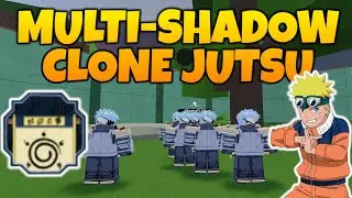 HOW TO GET MULTI SHADOW CLONE JUTSU IN SHINOBI LIFE 2 || Location + Showcase