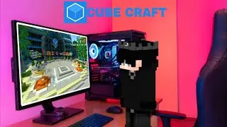 MINECRAFT but my first time playing in the PC!⛏️