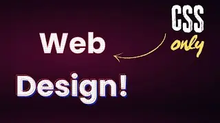 Amazing Text Stroke Hover Animation Pure CSS | Web Design Tutorial With Relaxing Music 😎