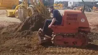 Tiniest Construction Bulldozer