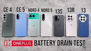 OnePlus Nord CE 5 / Nord 5 / Nord 4 / CE 4 / 13S / 13R / 13 - Extreme Battery Drain Test