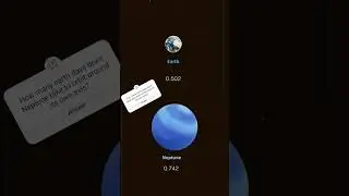 How many earth days does Neptune take to orbit around its own axis?#neptune #shorts #planet
