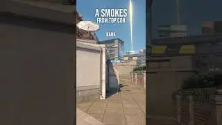 CS2 Overpass A Smokes from Top Con 