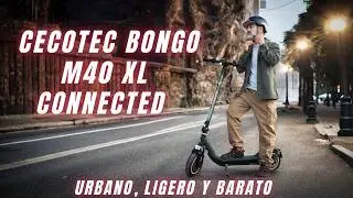 Cecotec M40 XL  Connected | Patinete Eléctrico BARATO y bueno | Review