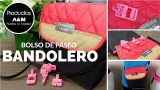 BOLSITO BANDOLERO || PRENSATELAS A&M || FÁCIL Y RÁPIDO!!