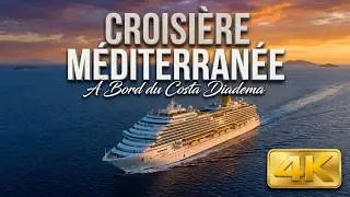 Notre Croisière En Mediterranee Sur Le Costa Diadema 2023 4K