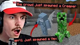 Minecraft but my chat controls the world