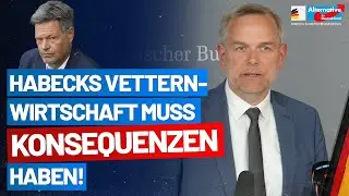 Habecks Vetternwirtschaft muss Konsequenzen haben! - Leif-Erik Holm - AfD-Fraktion im Bundestag