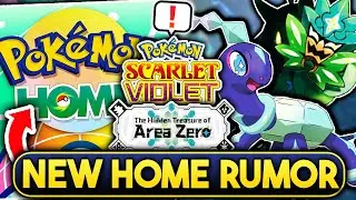 POKEMON NEWS! NEW POKEMON HOME & DLC RUMORS! POTENTIAL RELEASE DATE? Pokemon Scarlet & Violet DLC