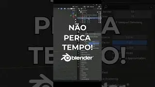 RENOMEIE RAPIDAMENTE SEUS OBJETOS | Tutorial Iniciante Blender #3d #blender  #blendertutorial