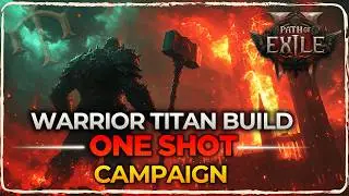 Path of Exile 2 | Best Warrior Titan Build to One Shot Campaign ! 🔥💥