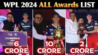 WPL 2024 Final Award Ceremony | WPL 2024 All Award List | WPL Award Ceremony 2024