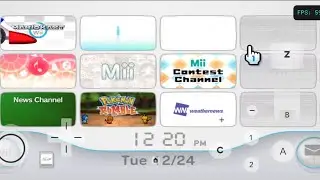 Wii Menu/Mii channel/Loading Games from Wii menu on Dolphin Emulator for Android