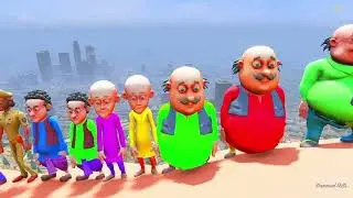 Motu Patlu Playing Hide And Seek With A Big John The Don In Gta 5 😱